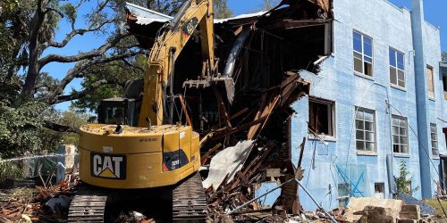 Concrete Demo, House bulldozing, Construction Demolition, Structure removal