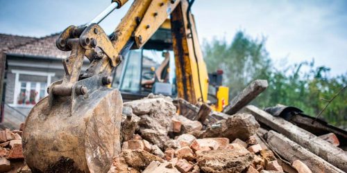 Concrete Demo, House bulldozing, Construction Demolition, Structure removal